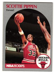1990 NBA Hoops Scottie Pippen Basketball Card Chicago Bulls