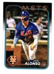 2024 Topps Pete Alonso Baseball Card Mets