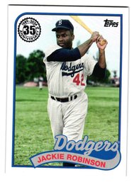 2024 Topps Jackie Robinson '89 Insert Baseball Card Dodgers
