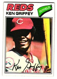 1977 Topps Ken Griffey Baseball Card Reds