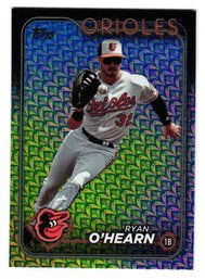 2024 Topps Ryan O'Hearn Holiday Parallel Baseball Card Orioles
