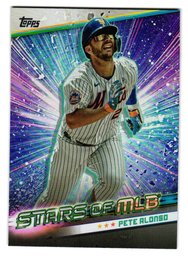 2024 Topps Pete Alonso Stars Of MLB Insert Baseball Card Mets