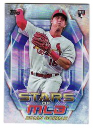 2023 Topps Nolan Gorman Rookie Stars Of MLB Insert Baseball Card Cardinals