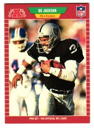 1989 Pro Set Bo Jackson Football Card Oakland Raiders