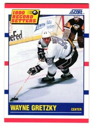 1990 Score Wayne Gretzky Record Setters Hockey Card Kings