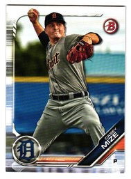 2019 Bowman Casey Mize Prospect Baseball Card Tigers