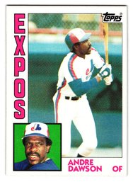1984 Topps Andre Dawson Baseball Card Expos