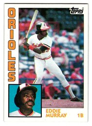 1984 Topps Eddie Murray Baseball Card Orioles