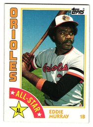 1984 Topps Eddie Murray All-Star Baseball Card Orioles