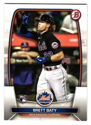 2023 Bowman Brett Baty Rookie Baseball Card Mets