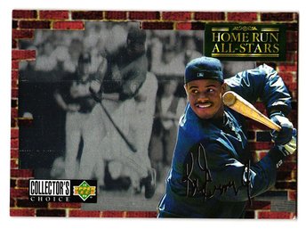 1994 Upper Deck Collector's Choice Ken Griffey Jr. Hologram Home Run All-Stars Insert Baseball Card Mariners