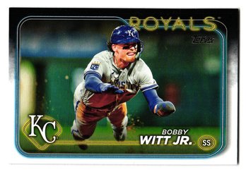 2024 Topps Bobby Witt Jr. Baseball Card Royals