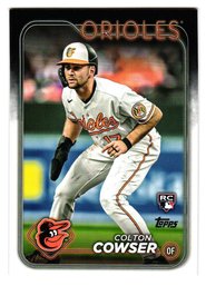 2024 Topps Colton Cowser Rookie Baseball Card Orioles
