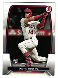 2023 Bowman Logan O'Hoppe Rookie Baseball Card Angels