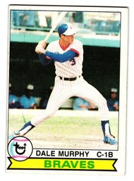 1979 Topps Dale Murphy Baseball Card Braves