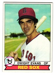 1979 Topps Dwight Evans Baseball Card Red Sox