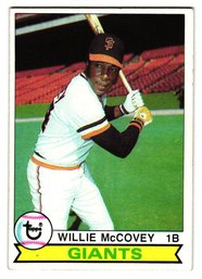 1979 Topps Willie McCovey Baseball Card Giants