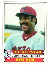 1979 Topps Jim Rice All-Star Baseball Card Red Sox