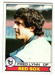 1979 Topps Fred Lynn Baseball Card Red Sox