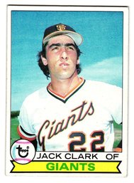 1979 Topps Jack Clark Baseball Card Giants