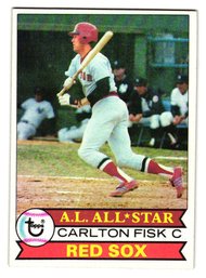 1979 Topps Carlton Fisk All-Star Baseball Card Red Sox