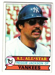 1979 Topps Reggie Jackson All-Star Baseball Card Yankees