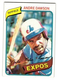 1980 Topps Andre Dawson Baseball Card Expos
