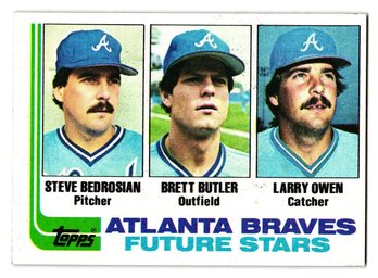 1982 Topps Brett Butler Rookie Future Stars Baseball Card Braves