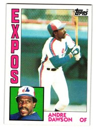 1984 Topps Andre Dawson Baseball Card Expos