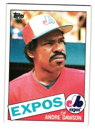 1985 Topps Andre Dawson Baseball Card Expos