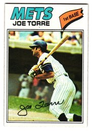 1977 Topps Joe Torre Baseball Card Mets
