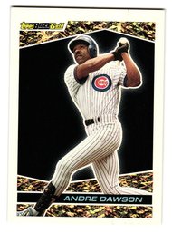 1993 Topps Andre Dawson Black Gold Insert Baseball Card Cubs