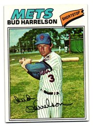 1977 Topps Bud Harrelson Baseball Card Mets