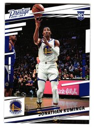 2021-22 Panini Chronicles Prestige Jonathan Kuminga Rookie Basketball Card Warriors