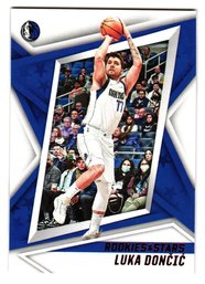 2021-22 Panini Chronicles Rookies & Stars Luka Doncic Basketball Card Mavericks