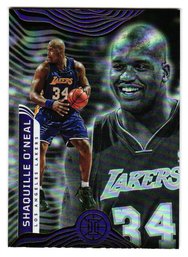 2021-22 Panini Illusions Shaquille O'Neal Basketball Card Lakers