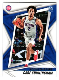 2021-22 Panini Chronicles Cade Cunningham Rookie Basketball Card Pistons