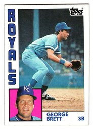 1984 Topps George Brett Baseball Card Royals