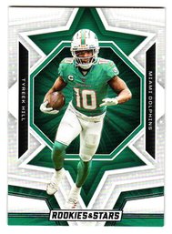 2023 Panini Rookies & Stars Tyreek Hill Football Card Dolphins