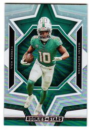 2023 Panini Rookies & Stars Tyreek Hill Longevity Holo Parallel Football Card Dolphins