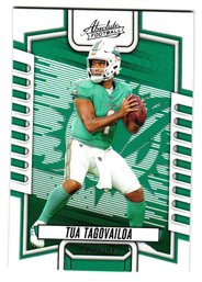 2023 Panini Absolute Tua Tagovailoa Football Card Dolphins