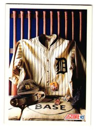 1992 Score Ty Cobb Baseball Card Tigers