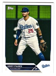 2023 Topps Pro Debut Andy Pages Prospect Baseball Card Dodgers