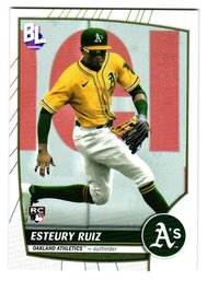2023 Topps BL Esteury Ruiz Rookie Baseball Card A's