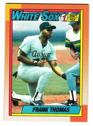 1990 Topps Frank Thomas Rookie Baseball Card White Sox