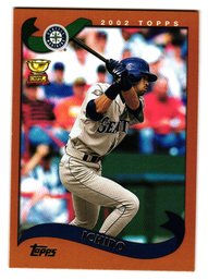 2002 Topps Ichiro All-Star Rookie Cup Baseball Card Mariners