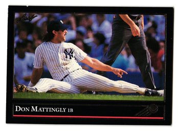 1992 Leaf Gold Don Mattingly Baseball Card Yankees
