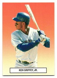 1989 Premier Player Ken Griffey Jr. Rookie Baseball Card #5 Mariners