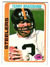 1978 Topps Terry Bradshaw Football Card Steelers