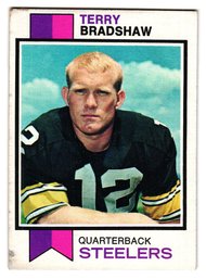 1973 Topps Terry Bradshaw Football Card Steelers